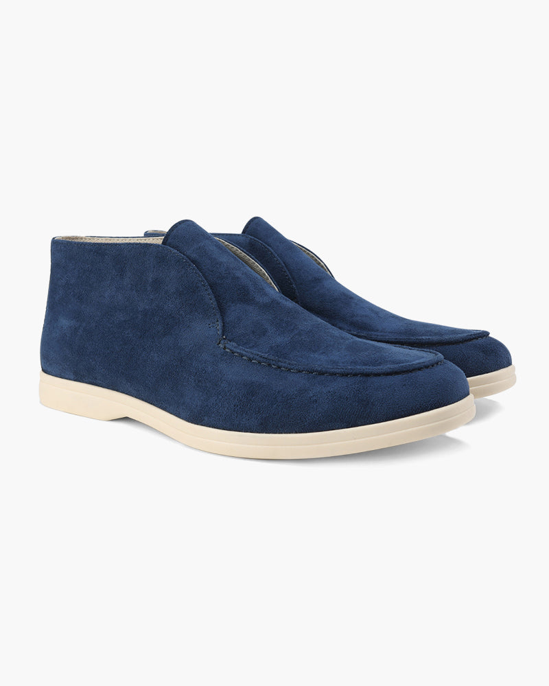 Laurent Suede Loafers