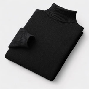 OLD MONEY Merino Wool Turtleneck Sweater