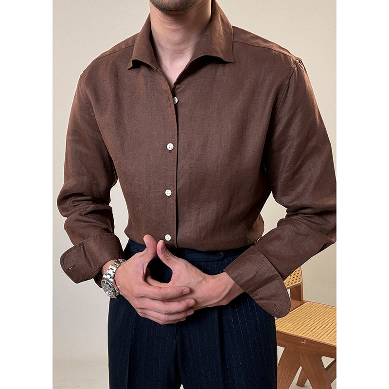 Summer Linen Italian Lightweight Breathable Casual Shirt