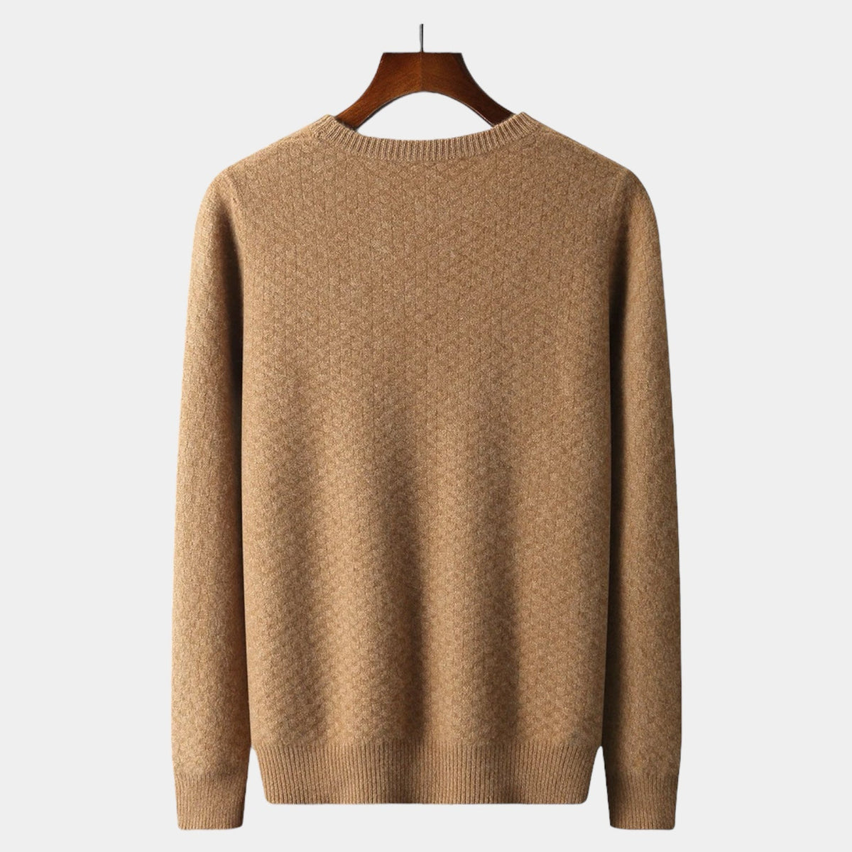 Fabian Merino Checked Knit
