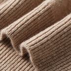 OLD MONEY Merino Wool Quarter-Zip Sweater