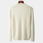 OLD MONEY Merino Wool Tressed Sweater