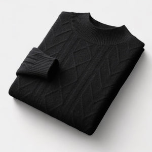 OLD MONEY Merino Wool Tressed Sweater