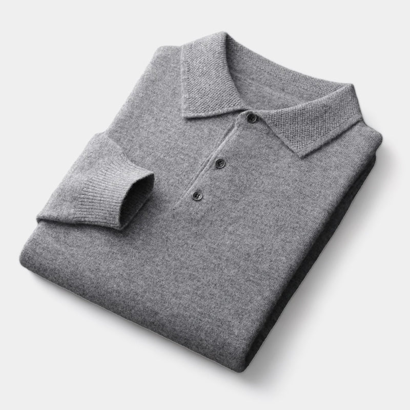 Cassius Merino Polo Knit