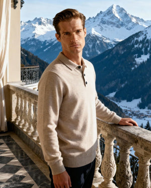 100% Cashmere Polo
