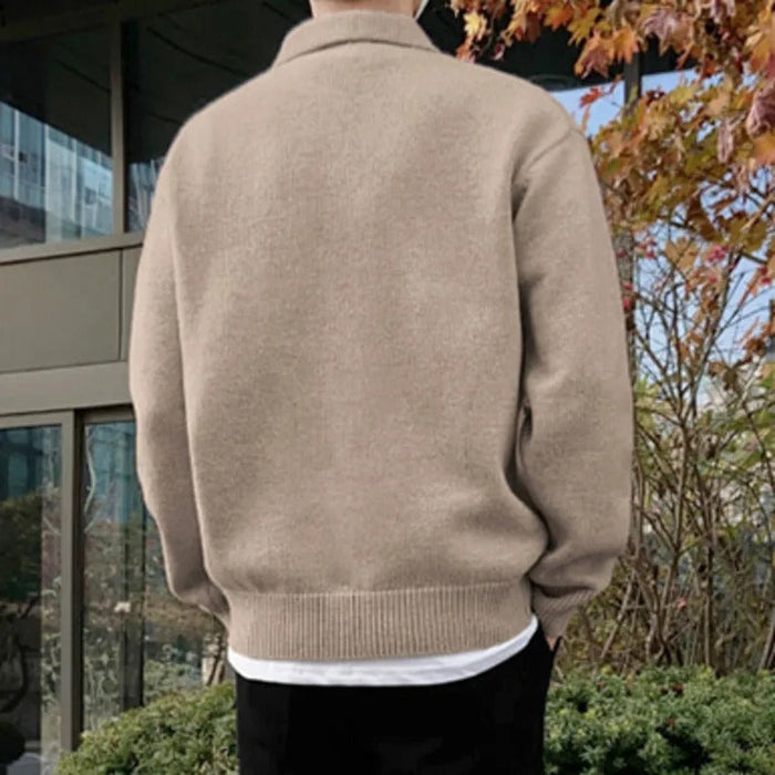 OLD MONEY Button Sweater